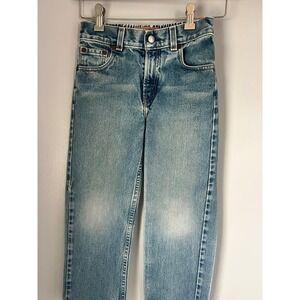 Levi's Kids Jeans Light Wash Elastic Waist Relaxed Fit Size XL